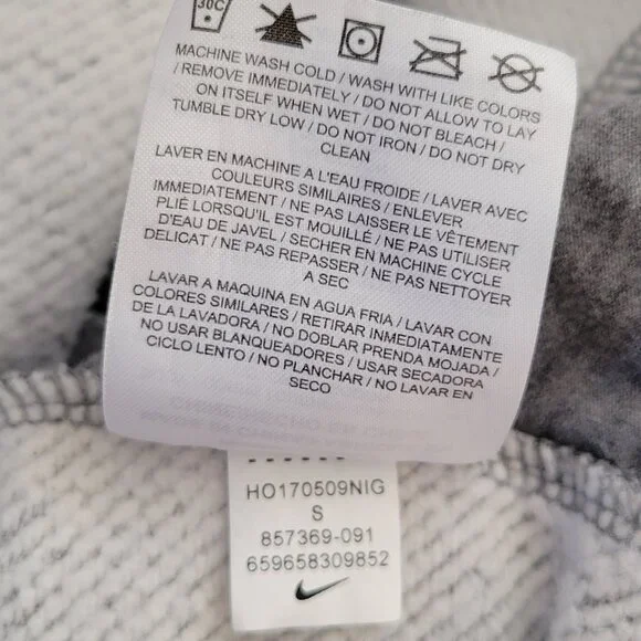 Nike Sportswear Gray Long Hoodie Women's Small Full Zip - Picture 8 of 12